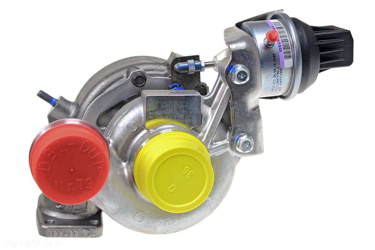 TURBOSPRĘŻARKA NOWA 49377-07535 076145701QX VW CRAFTER 2.5L TDI 80KW - 2
