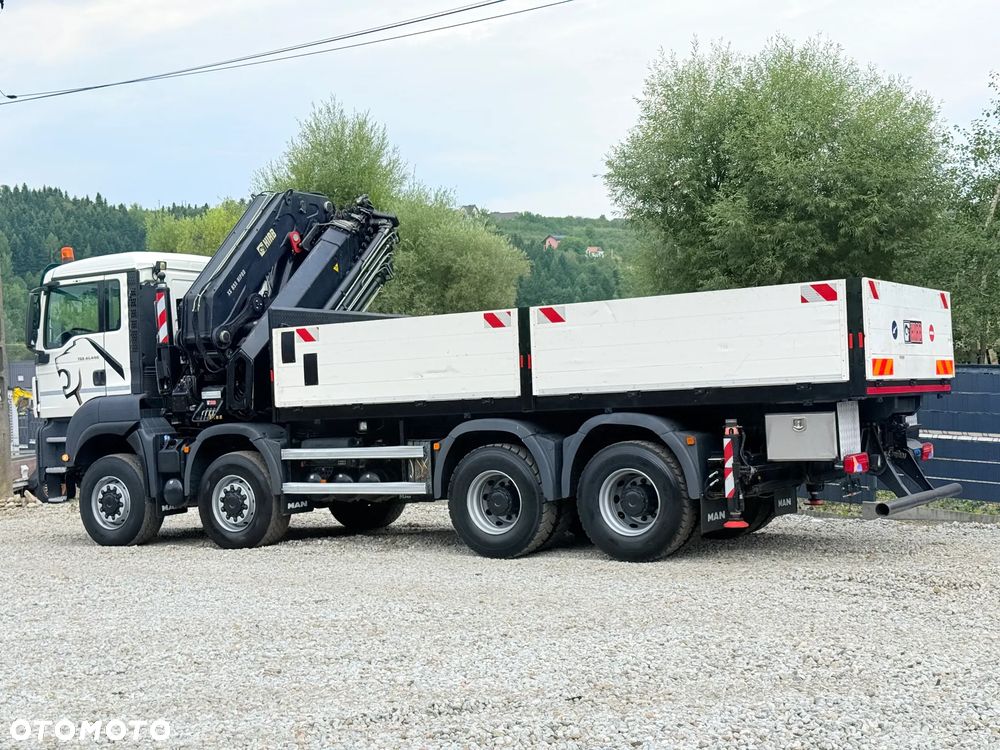 MAN * MAN 41.440 TGS * 8x6 * HDS Kran Hiab 855 E-8 HIPRO * 20 M * Energetyka * Sprowadzony * - 13