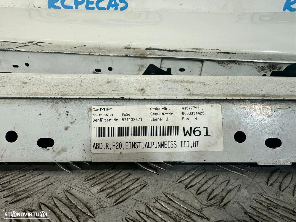 .Conjunto Embaladeiras Saias Laterais Sport Originais BMW Serie 1 F20 5 Portas 7287828 7287827 2012 - 2019 - 6