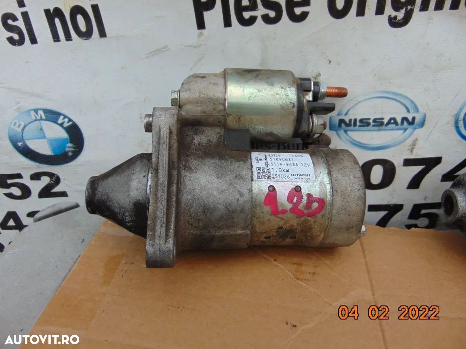 Electromotor Fiat 500 1.2 benzina 500c 500l tipo panda evo punto alfa - 1