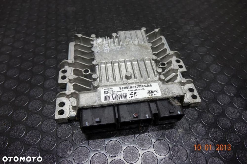 STEROWNIK SILNIKA KOMPUTER FORD S-MAX I 2.0 TDCI 7G91-12A650-DE - 1