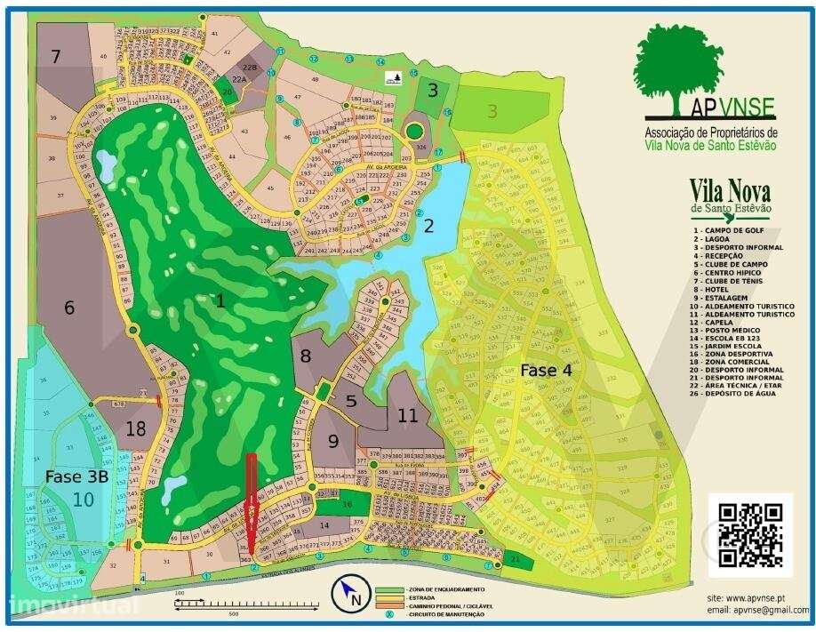 Lote de Terreno urbano Vila Nova de Santo Estevão - Benavente - Grande imagem: 5/7