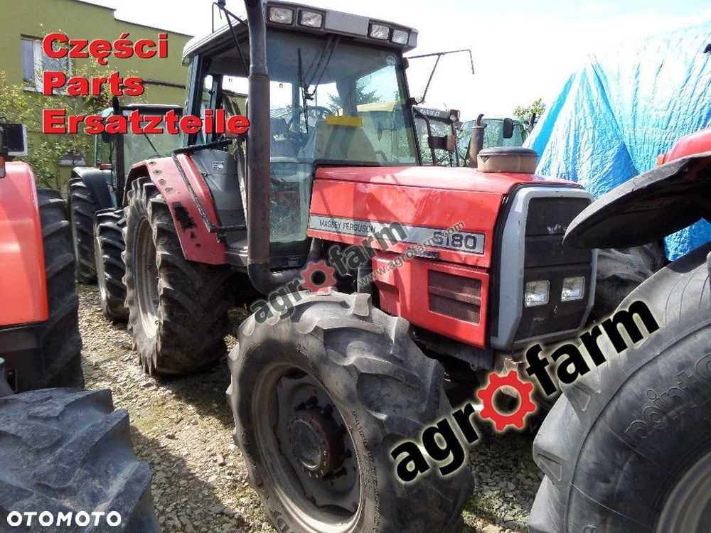 Massey Ferguson 6180 części, skrzynia biegów, oś - 1