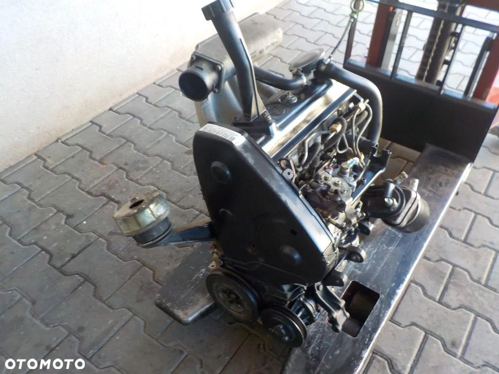 VW T4 1.9 D 1X KOMPLETNY SILNIK Z POMPĄ SPRAWDZONY - 4