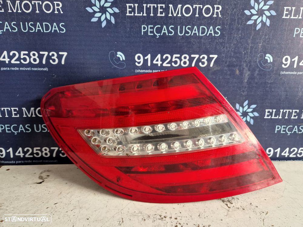 Farolins usados MERCEDES CLASSE C W204 LED SEDAN CARRO farolim esquerdo direito - 4