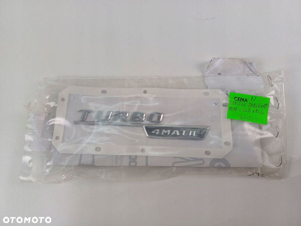 emblemat błotnika lewy przód mercedes gla x156 w156 a1768173200 - 6