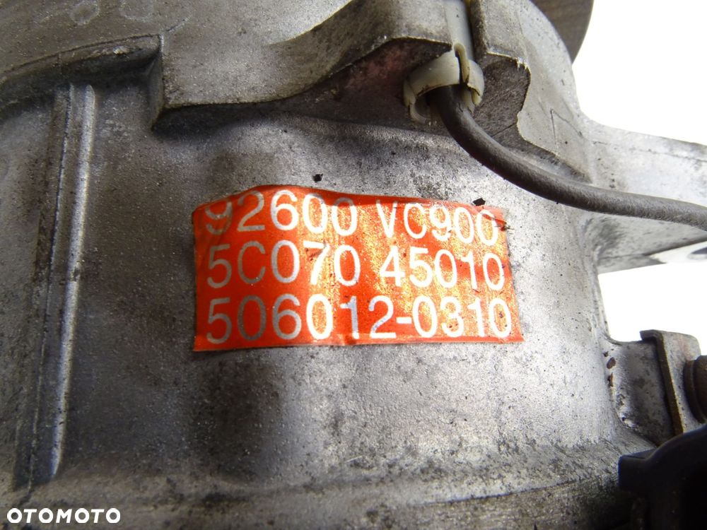 Sprężarka klimatyzacji kompresor zd30 nissan patrol gr y61 3.0 - 9