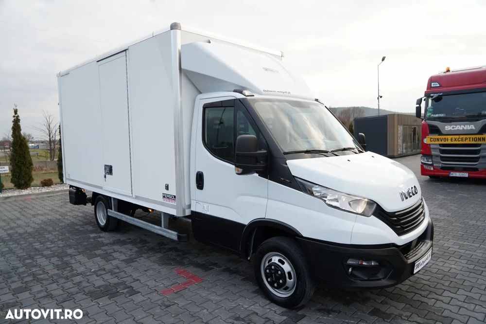 Iveco DAILY 35-160 / 4.3 M CONTAINER / DHOLLANDIA LIFT / TWIN / MASĂ NETĂ: 3500 KG - 7