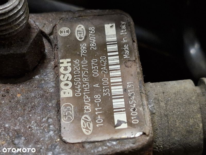 hyundai i40 ix35 1.7 crdi d4fd silnik słupek d4fd - 2