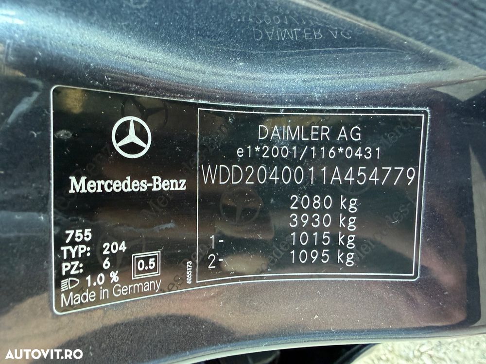 Mercedes-Benz C 200 CDI BlueEFFICIENCY - 15