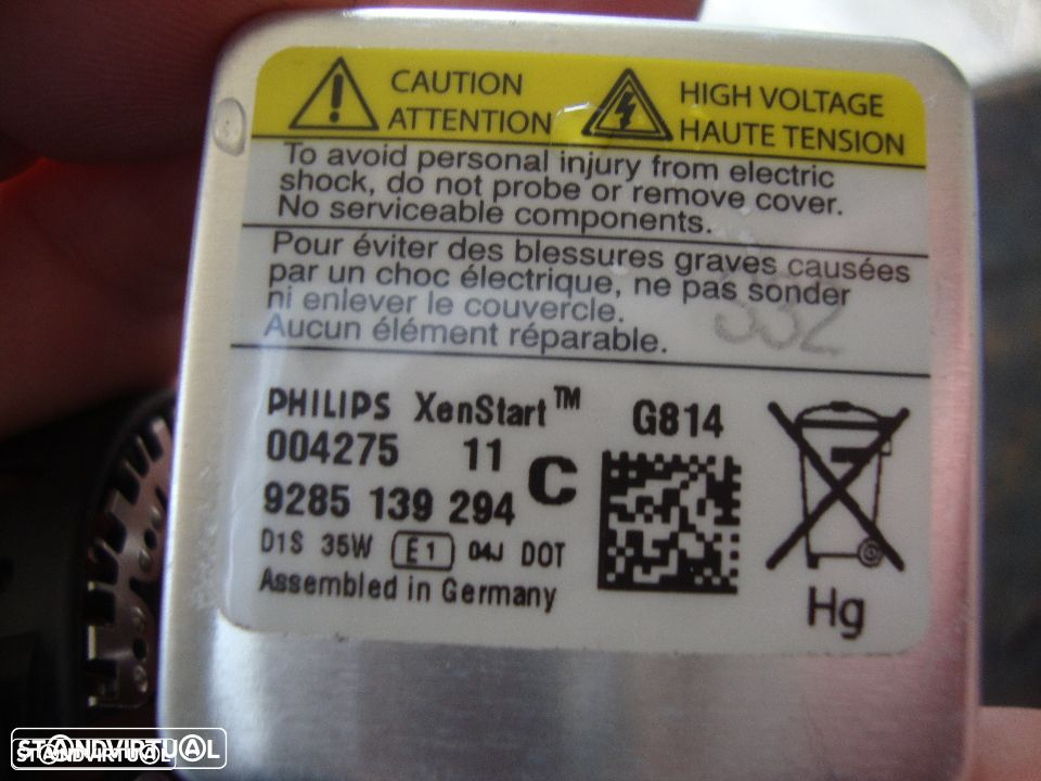 Lampadas originais usadas D1S Osram ou Phillips - BMW/MERCEDES/etc - 3
