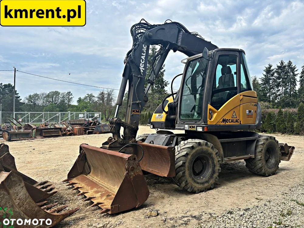 Mecalac 714 MW KOPARKA KOŁOWA 2012r. | MECALAC 12 MTX MXT 15 9 11 VOLVO 140 JCB 145 CAT 313 LIEBHERR 910 914 - 15