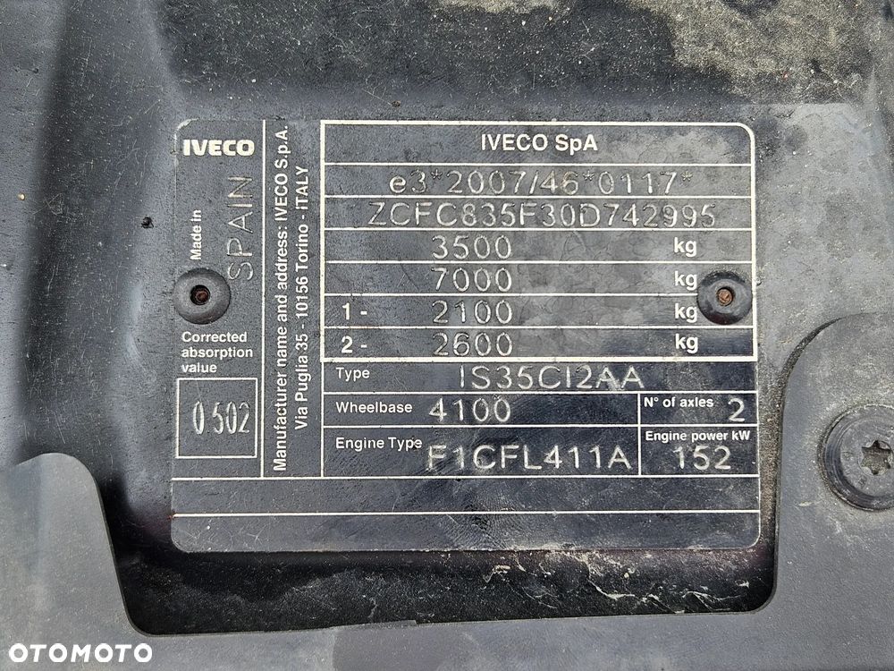 Iveco Daily 35-210, Hi-Matic Kontener plus winda 750 kg. - 28