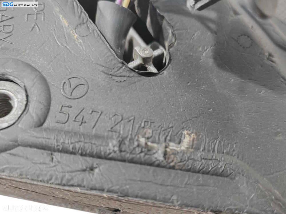 Oglinda Electrica Stanga Fara Pliere Rabatare Opel Insignia A 2008 - 2015 Culoare Z176 (Rama Sparta Fisurata) [L6342] - 3