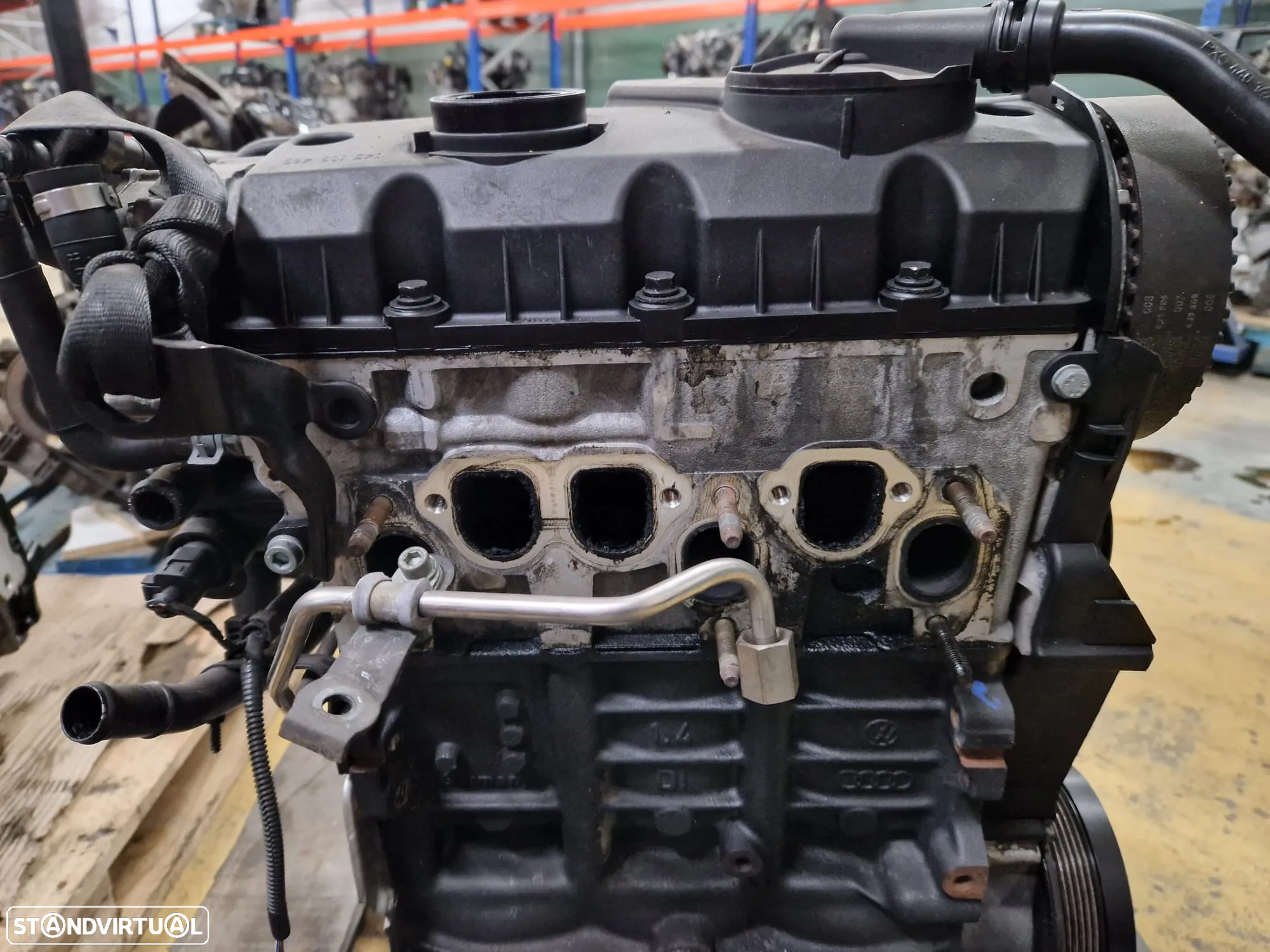Motor usado para peças AMF VW POLO 1.4 TDI SEAT IBIZA SKODA FABIA BNM - 4