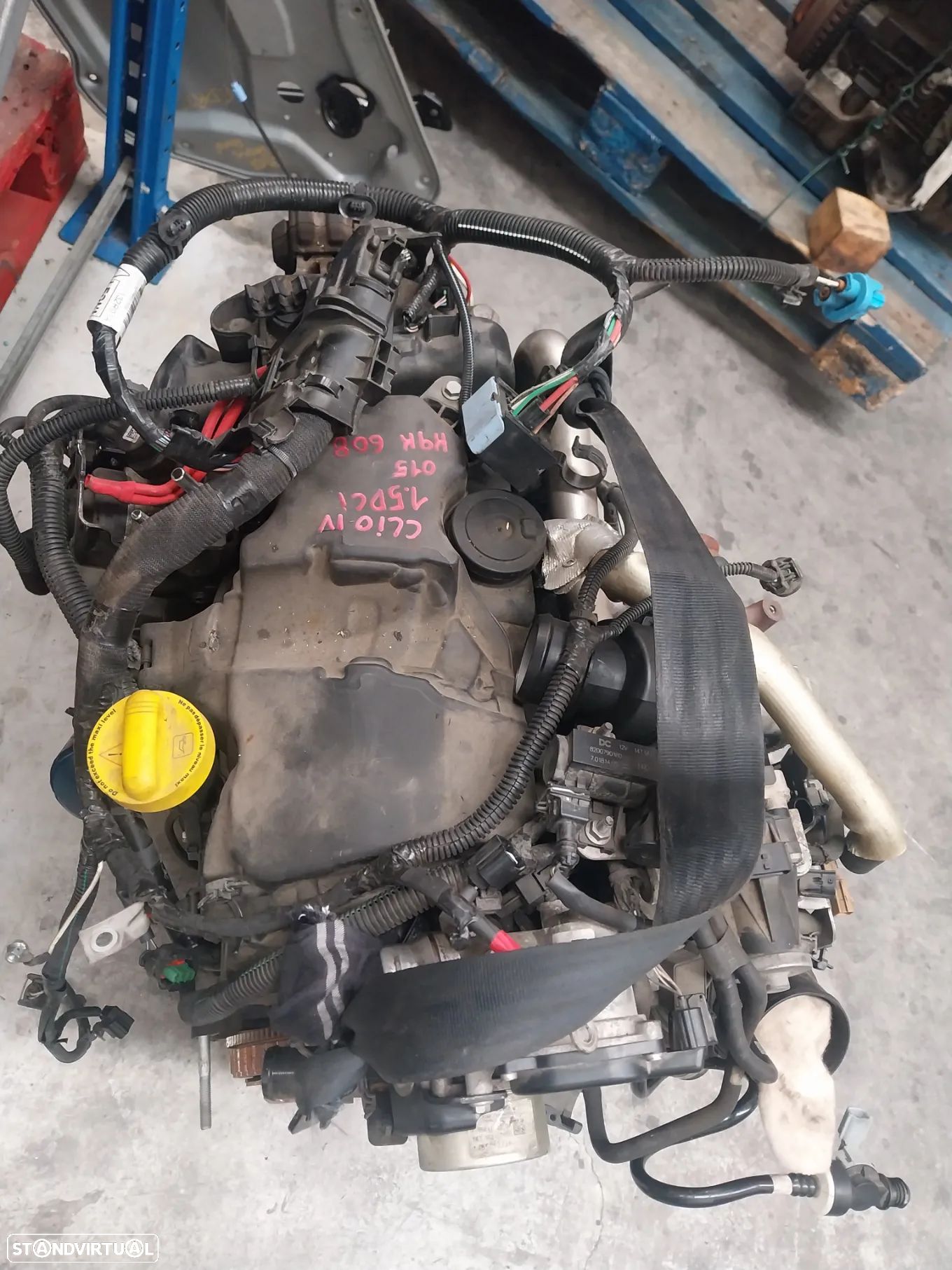 Motor Renault kangoo 1.5 dci Ref: K9K 608 - 1