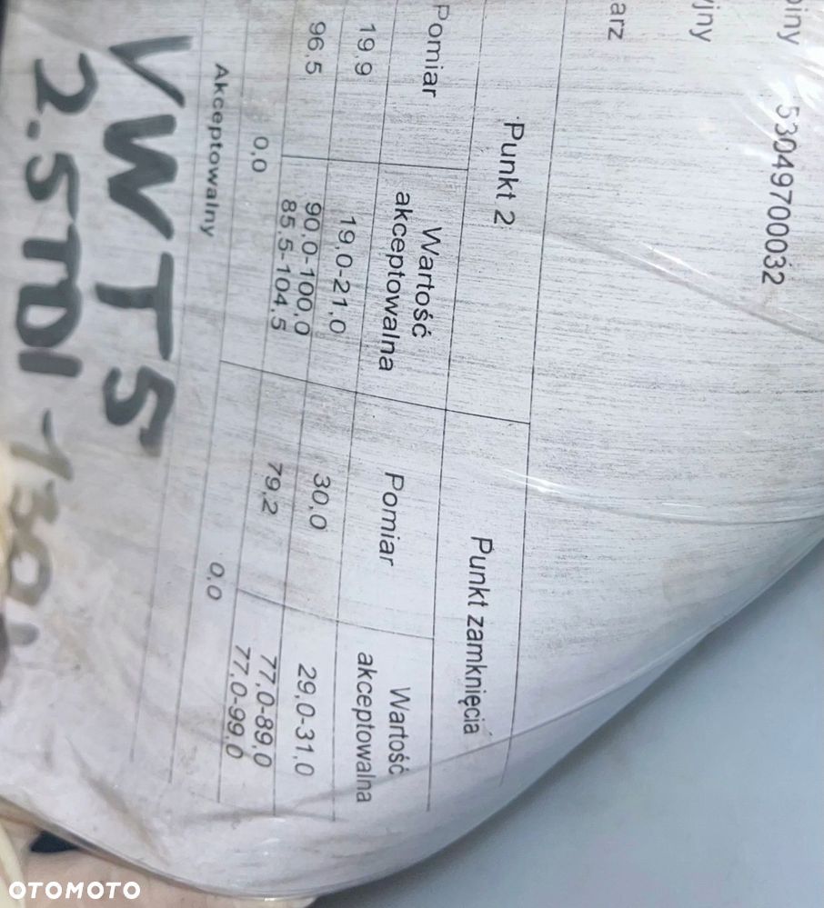 turbosprężarka vw t5 2.5 tdi 53049700032 53049880032 + rabat 300zł opis - 7