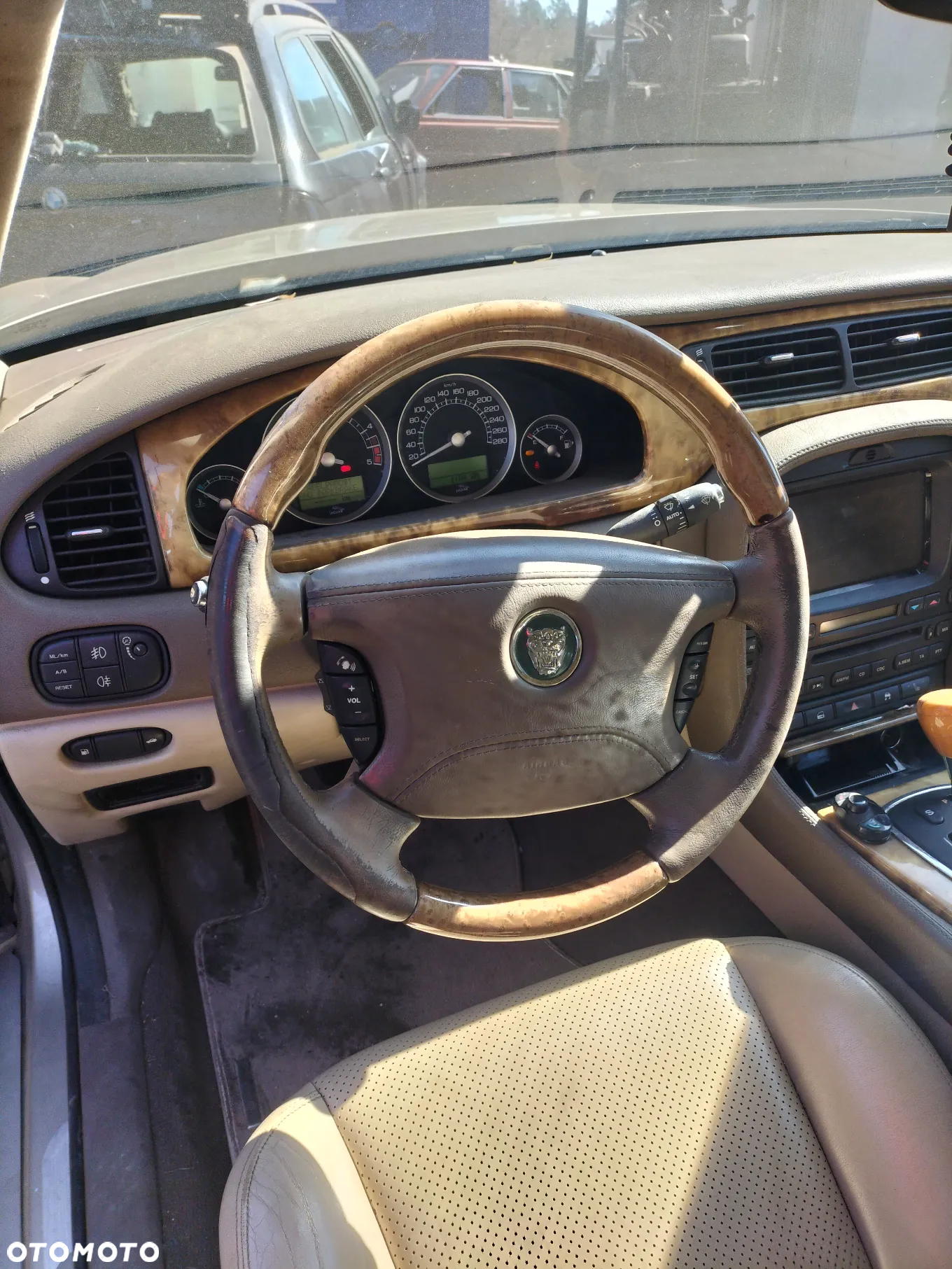CAŁE AUTO NA CZĘŚCI LAMPY PRZÓD TYŁ KLAPA BAGAŻNIKA ZDERZAK JAGUAR S-TYPE 2.7 DIESEL 207 KM 04-08r - 14