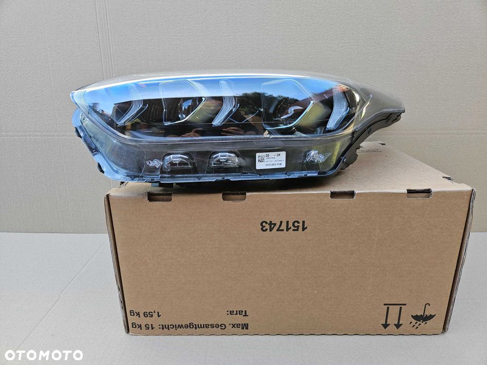 KIA CEED III LIFT 21- lampa lewa przód reflektor FULL LED 92101J7500  14 PIN zielona kostka - 5