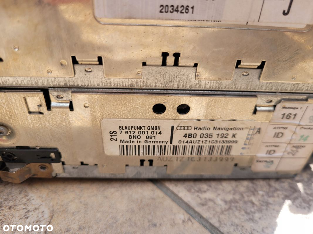 AUDI A6 C5 Radio Navigation Plus 4B0035192K - 4