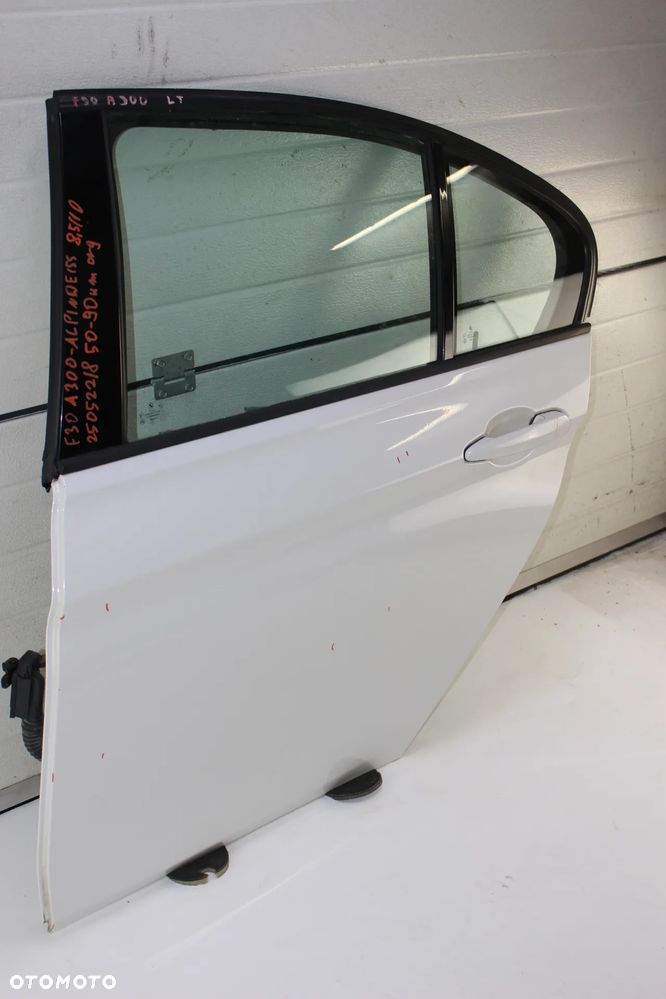DRZWI LEWY TYŁ BMW F30 A300 ALPINWEISS - 2