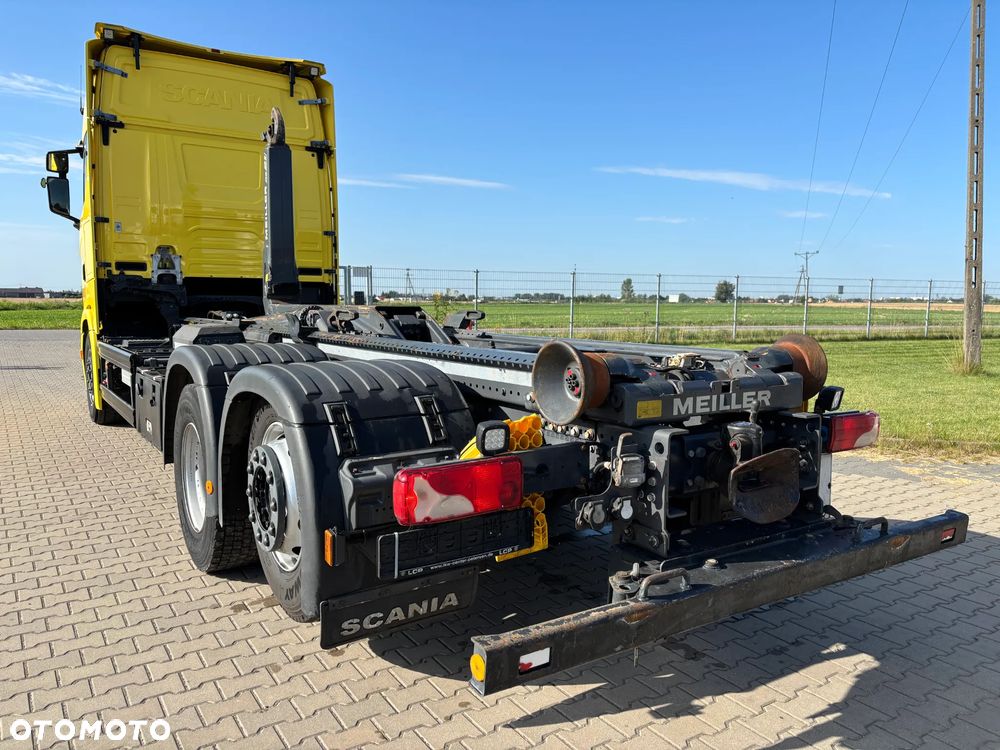 Scania S450 6x2  Meiller RS 21.70 hakowiec , bezwypadkowa , serwis w Scania, (nie HIAB, PALFINGER, VDL, HYVA,) Nowy model NG , model Scania S - 7