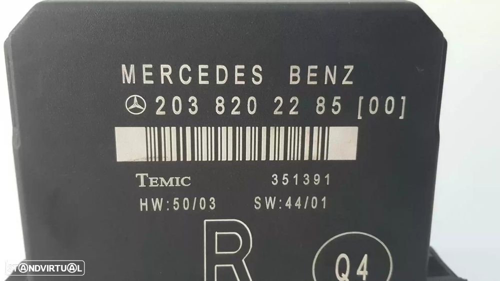 CENTRALINA FECHO MERCEDES-BENZ CLASSE C 2004 -2038202285 - 1