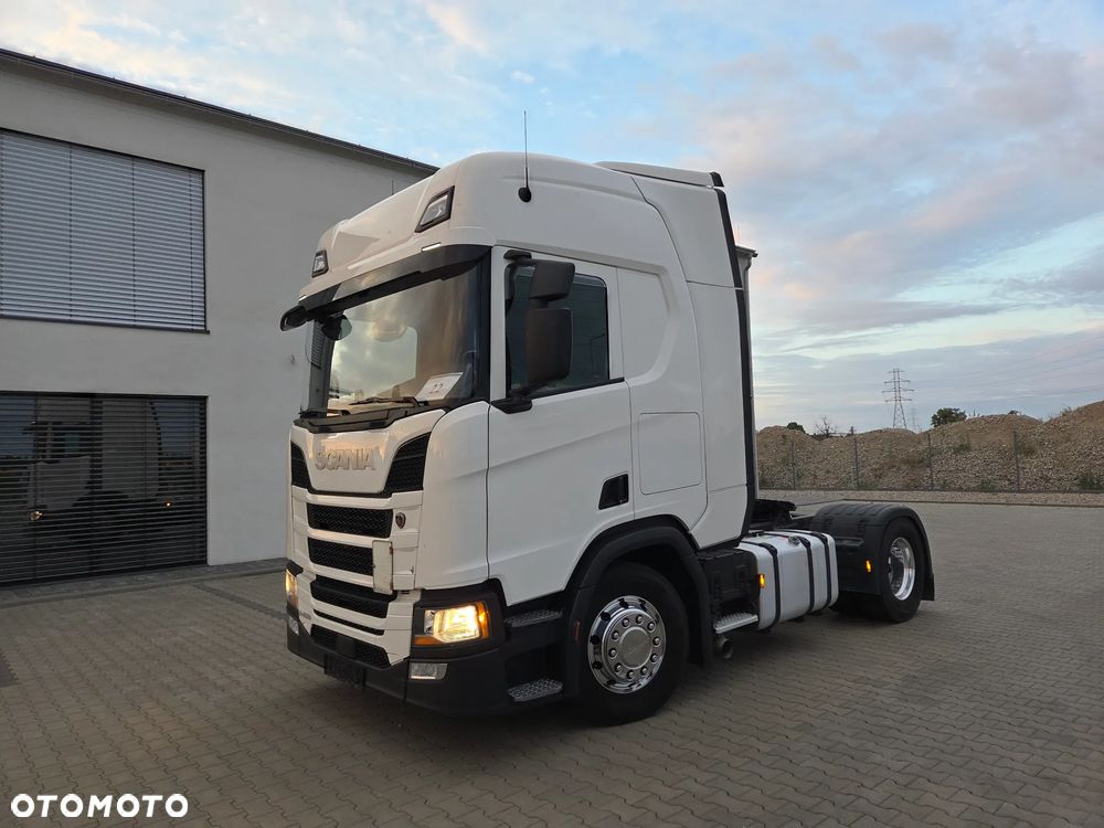 Scania R450/ 4 PODUSZKI TYŁ/ KLIMA POSTOJOWA/ ALUFELGI/ NAVI/ SERWIS NIEMCY - 1