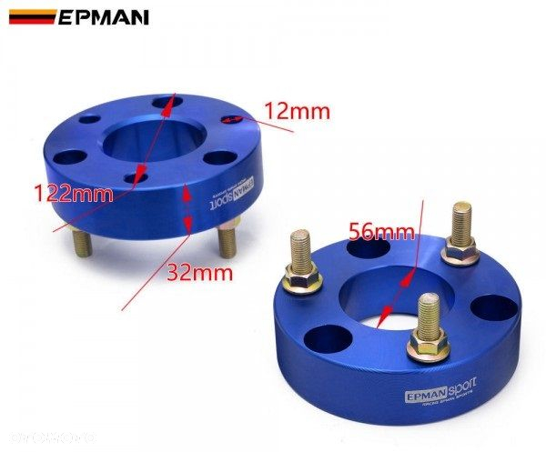 Lift zawieszenia 32mm FORD RANGER dystanse EPMAN - 4