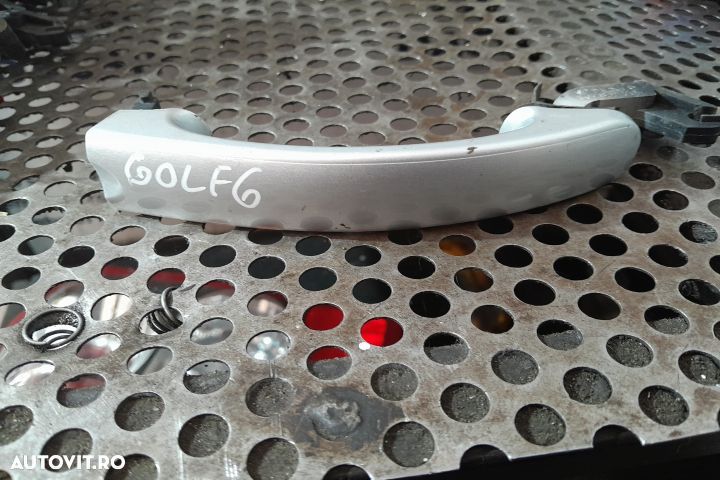 Maner deschidere din exterior usa fata dreapta Volkswagen VW Golf 6 [ - 1