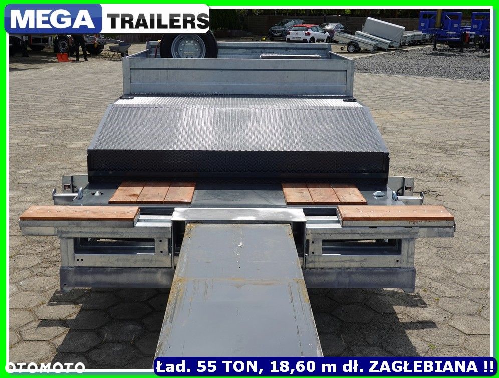 Inny LAWETA DMC 54 T, rozciągana 18,6 m, PTO, najazdy HYDRULICZNE !!! - 17