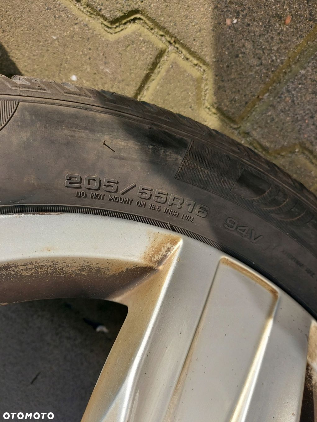 KOŁO FELGA ALUMINIOWA VW 16 205X55 2K5601025Q - 7