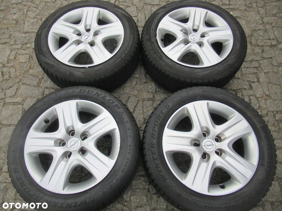 KOŁA ZIMA R16 OPEL ASTRA H,VECTRA B,C,ZAFIRA A,B,MERIVA,SIGNUM 5x110 - 1