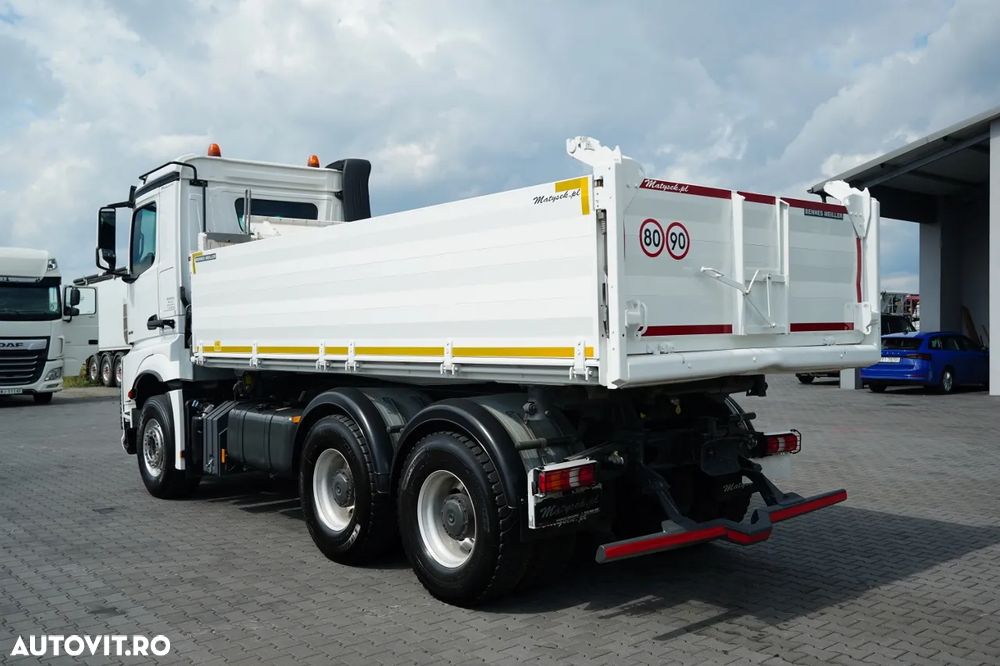 Mercedes-Benz AROCS 2658 / BASCULATOR 3 LATE / SARCINĂ UTILĂ 14 TONE / JANTE DIN ALIAJ / EURO 6 / - 14