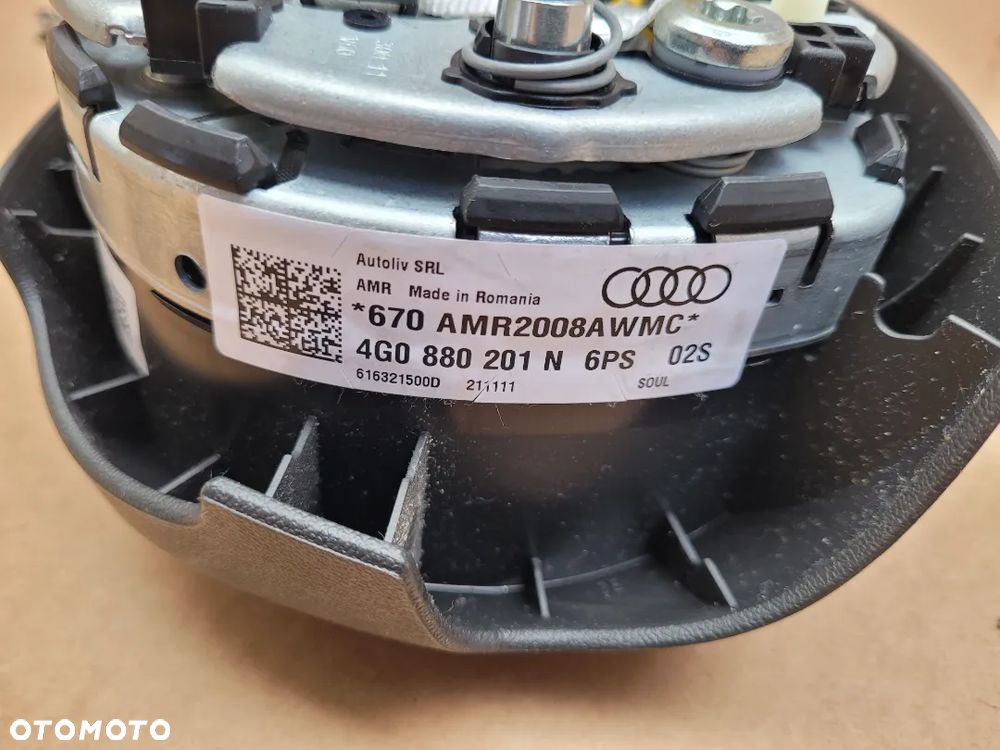 AUDI A6 C7 PODUSZKA AIRBAG KIEROWCY 4G0880201N ORG - 3