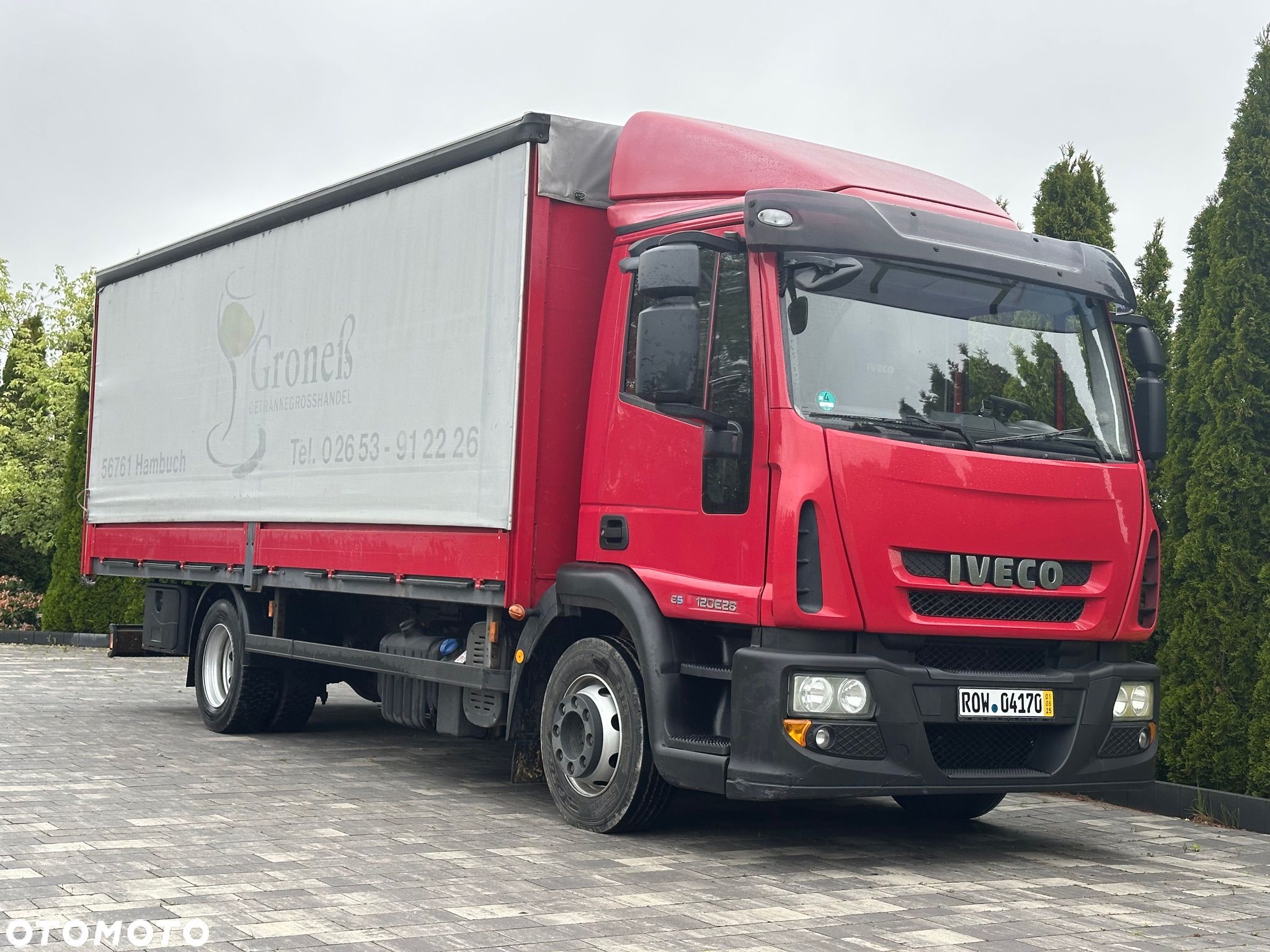 Iveco /  EURO CARGO / 120E28 / E5 / 124 tyś.km./ Burto-firanka / - 1