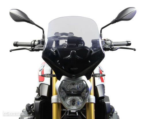 viseira mra touring fumado bmw r1200r 2015-2018 - 1
