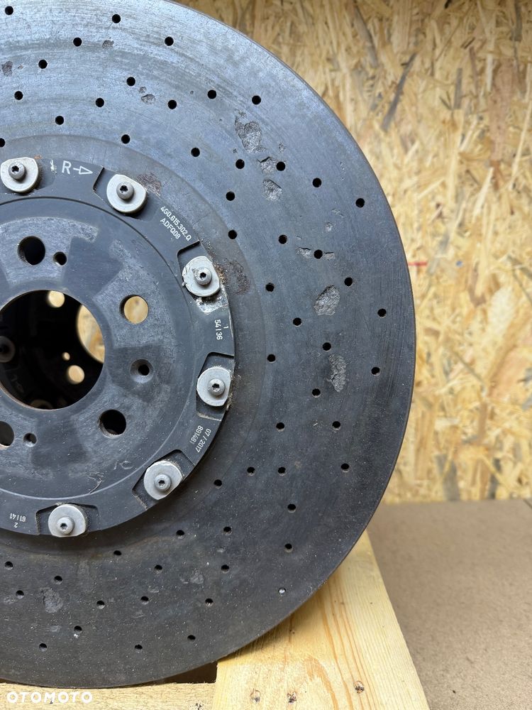 TARCZE HAMULCOWE CERAMICZNE PRZÓD AUDI A6 RS6 A7 RS7 C7 4G0 4G0615301AJ 4G0615302Q LEWA PRAWA - 12