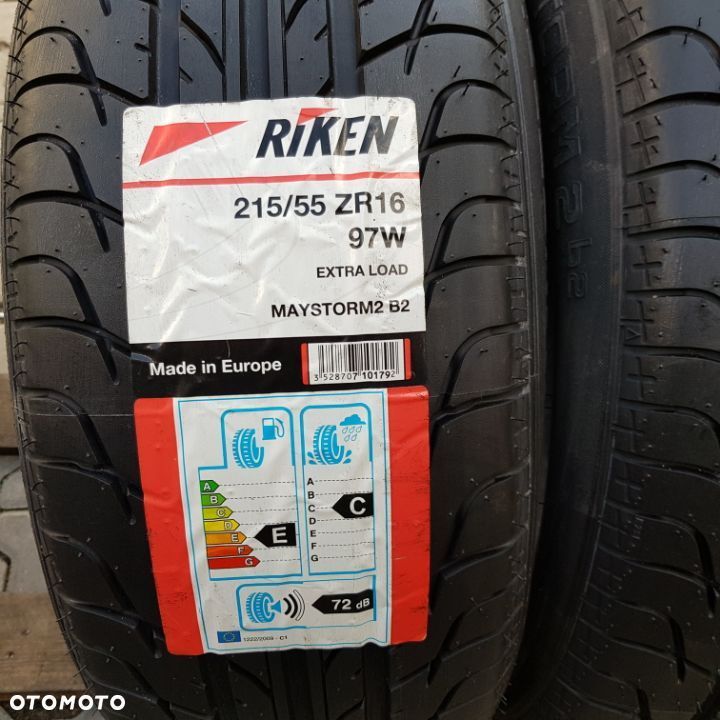 4x 215/55R16 Riken Maystorm 2b2 Nowy komplet opon letnich Poznań - 2