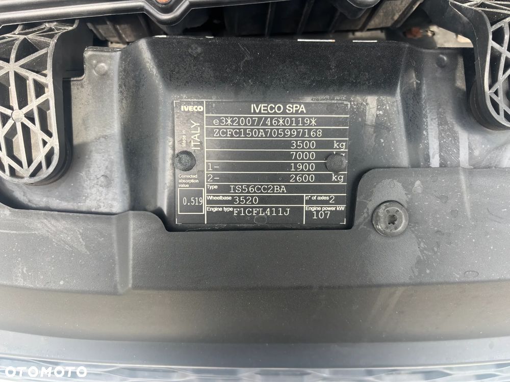 Iveco IVECO DAILY 50c15  DMC 3500 KG W OFERCIE OK 70 SZTUK FURGON KONTENER CHLODNIA WYWROT PODWOZIE DO ZABUDOWY 35c15 - 14