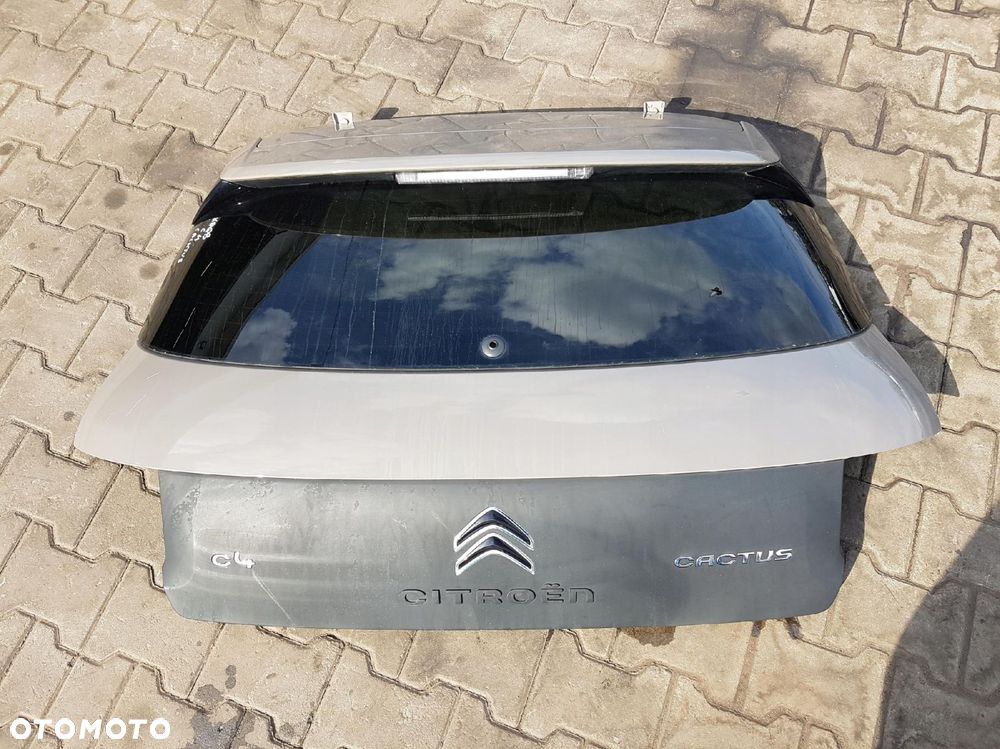 CITROEN C4 CACTUS 14-20r KLAPA BAGAŻNIKA TYŁ TYLNA KDQB - 1