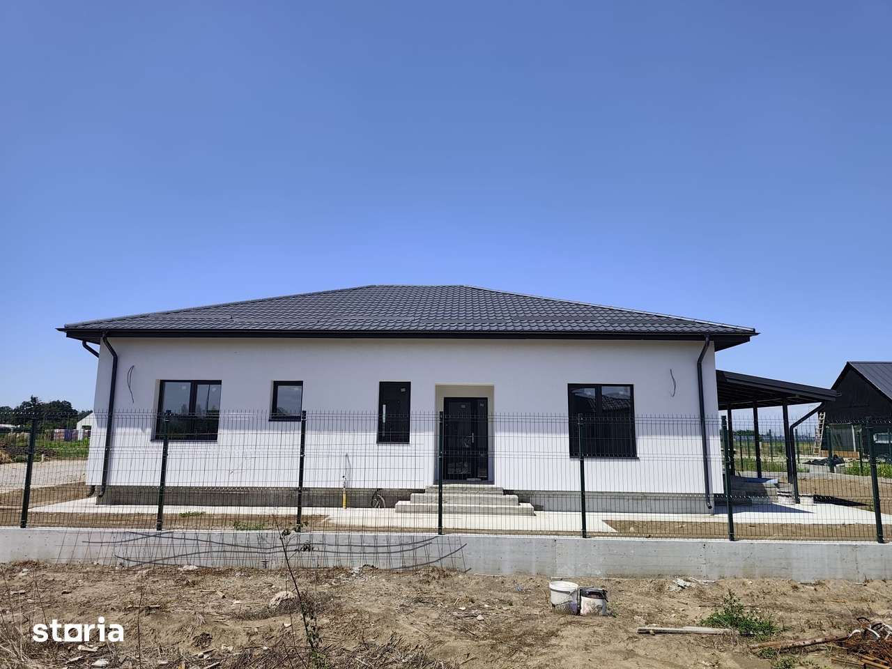 FARA COMISIOANE casa 4 camere 2 bai PARTER pod placa camera teh beci - Imagine principală: 4/20