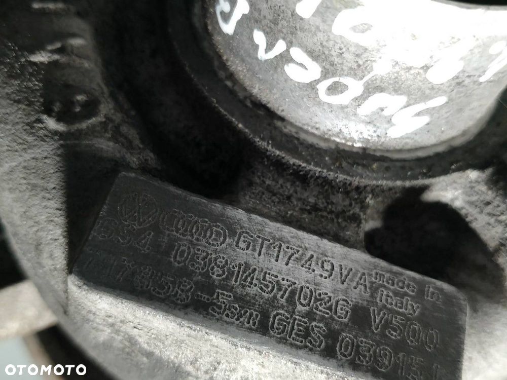 TURBINA Z KOLEKTOREM SKODA SUPERB I 038145702G 1.9 TDI - 7