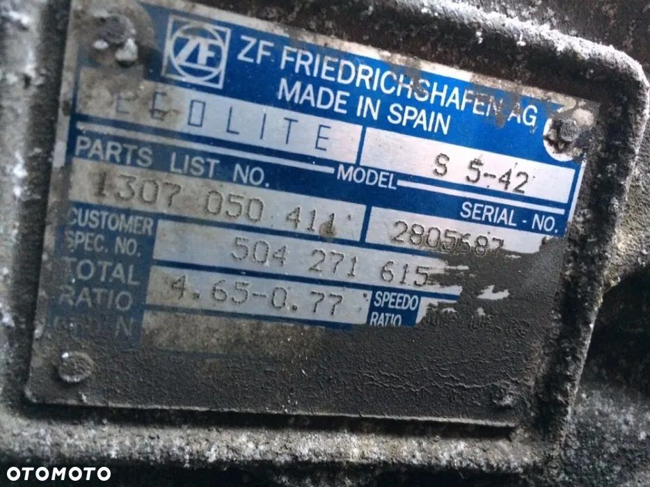 Skrzynia biegów ZF S5-42 Iveco Eurocargo 2009r Tector - 1
