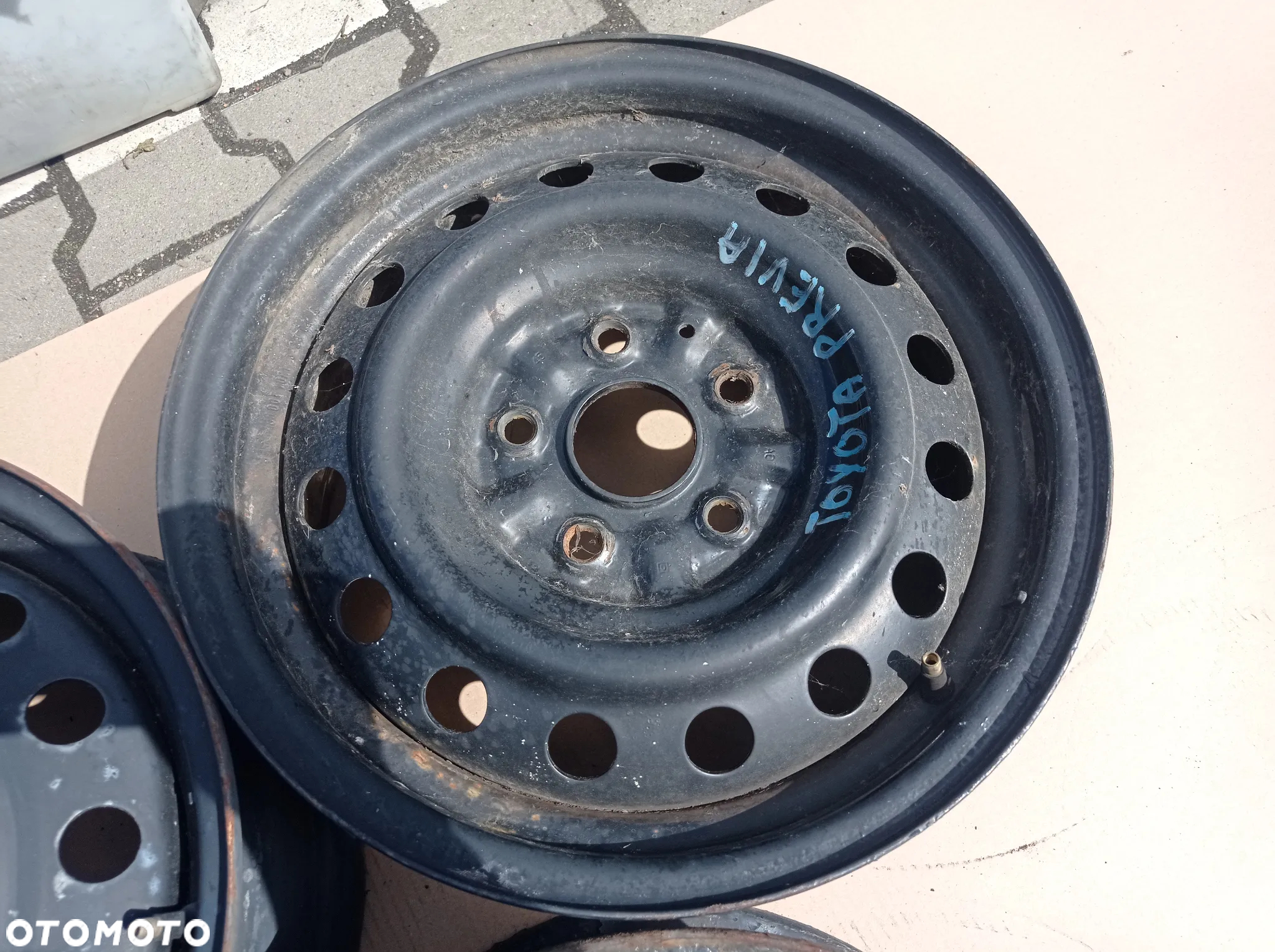 FELGI KOMPLET TOYOTA PREVIA 15 6,5J 4 SZTUKI - 5