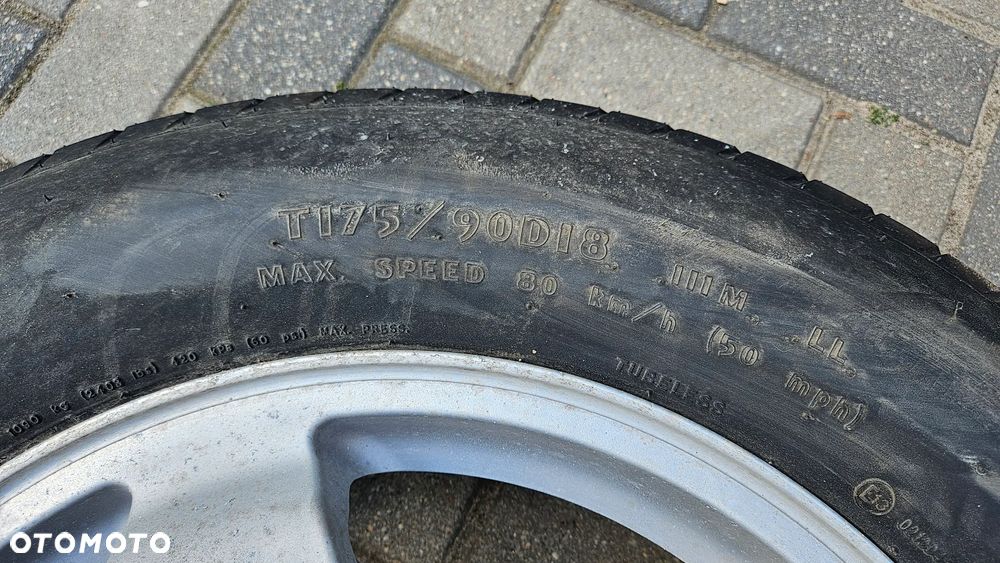 Dodge Durango III Koło zapasowe Zapas Zapasówka Aluminium R18 18 cali - 3