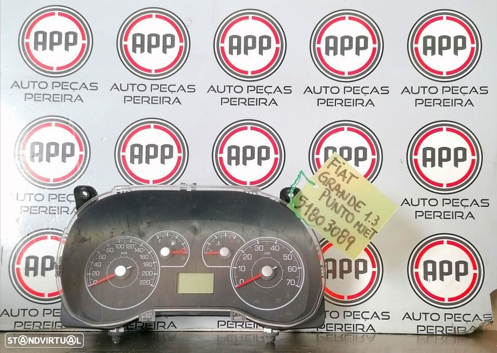 Quadrantes Fiat Grande Punto 1.3 MJET várias referências: 51803089, 005150101. - 1
