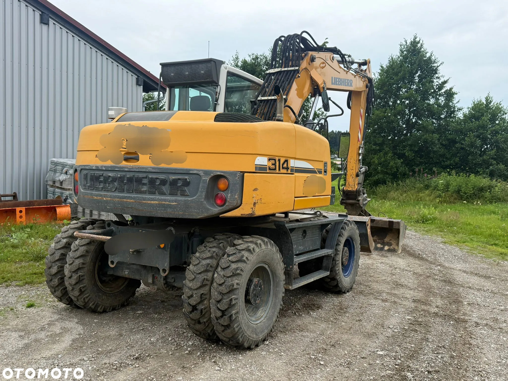 Liebherr A314 TYLKO 8344 MTH Z NIEMIEC / 312 / 316 - 6
