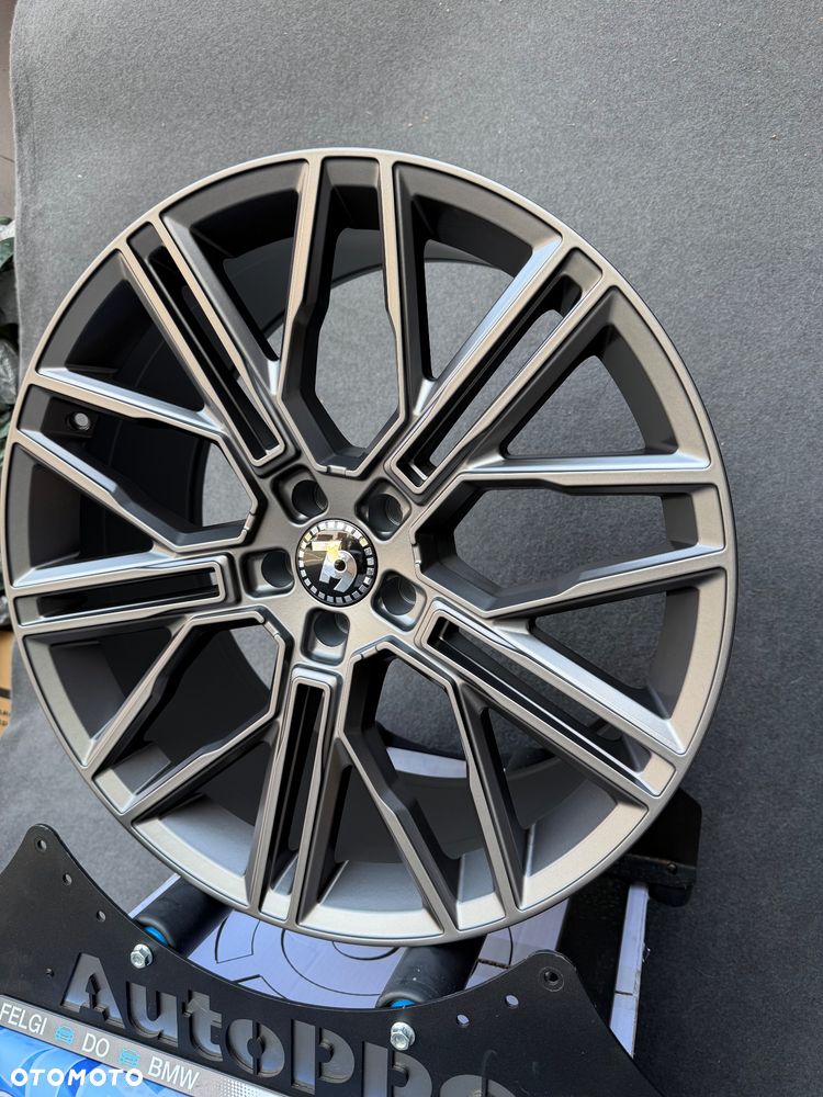 NOWE alufelgi M pakiet 5x112 21 felgi 9,5j ET25 BMW seria 3 G20 G22 G30 G31 F44 G22 G23 G32 F39 G60 G01 X1 F48 G42 X2 U06 G11 G12 Z4 G29 xDrive Styling Japan Racing Carbonado - 3