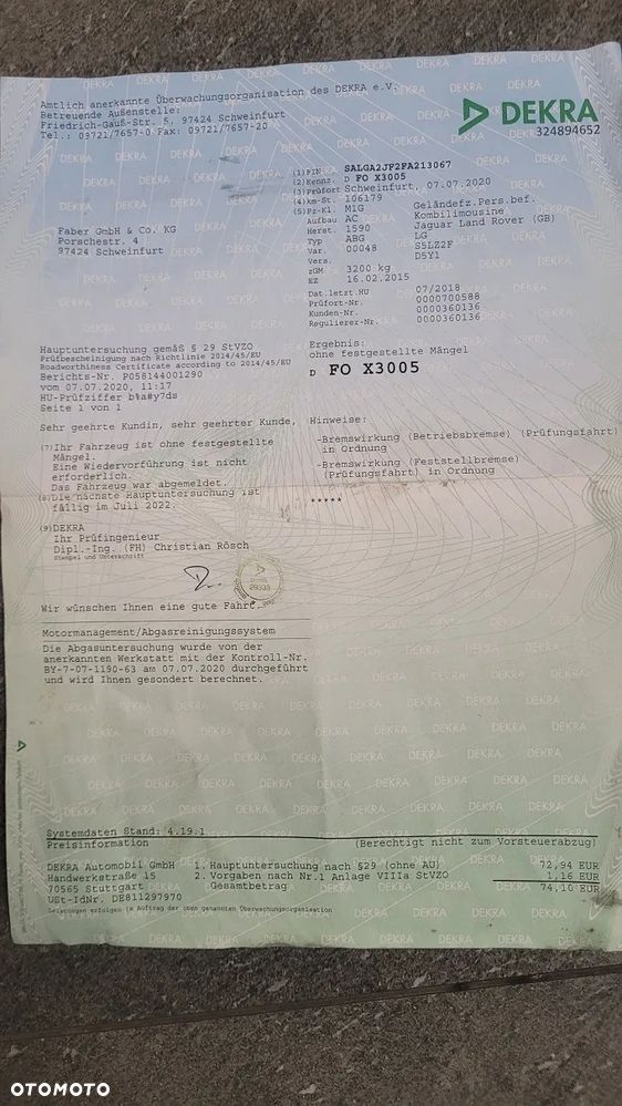 Land Rover Range Rover 4.4SD V8 LWB Vogue EU6 - 29